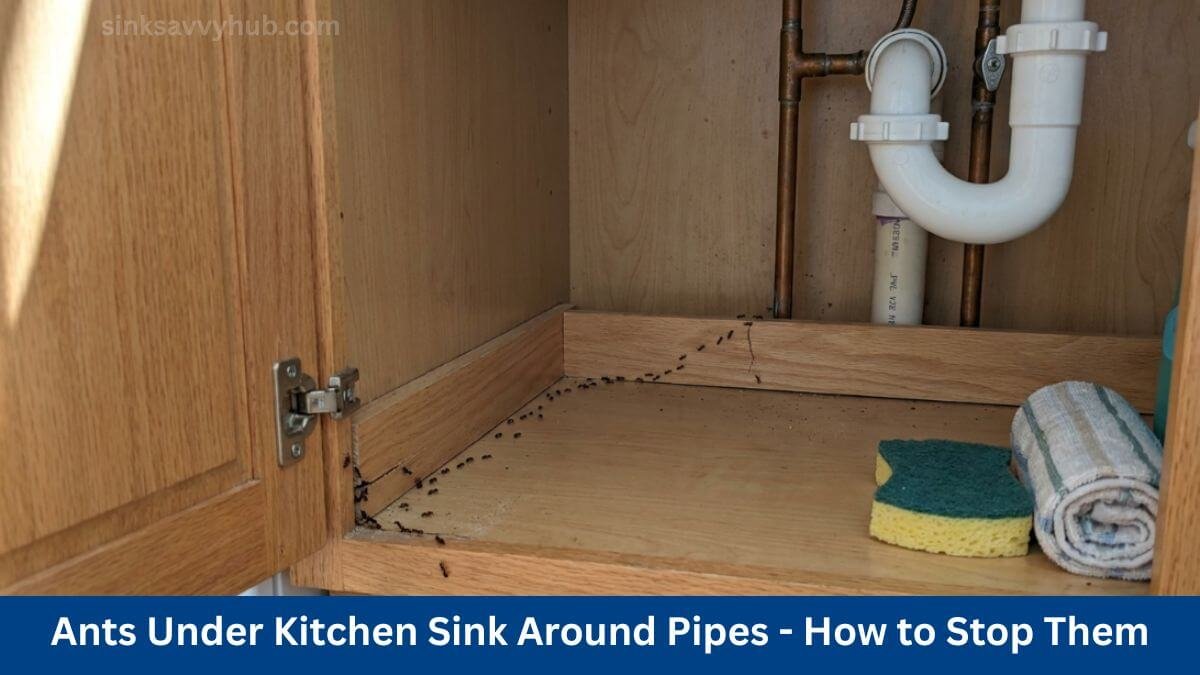 Ants Under Kitchen Sink Around Pipes – How to Stop Them
